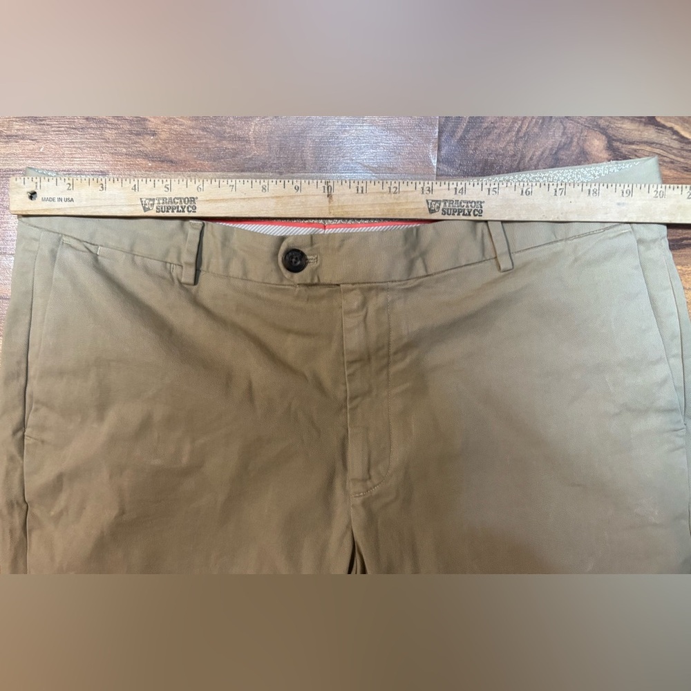 Bonobos Men’s Athletic Fit Chino Pants Tan Khaki Stretch Cotton 38x30 - Picture 4 of 7